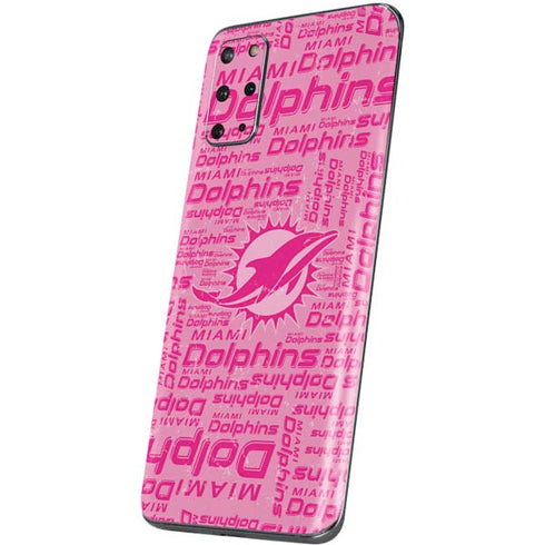NFL Miami Dolphins - Blast Pink Galaxy S20 Plus Skin